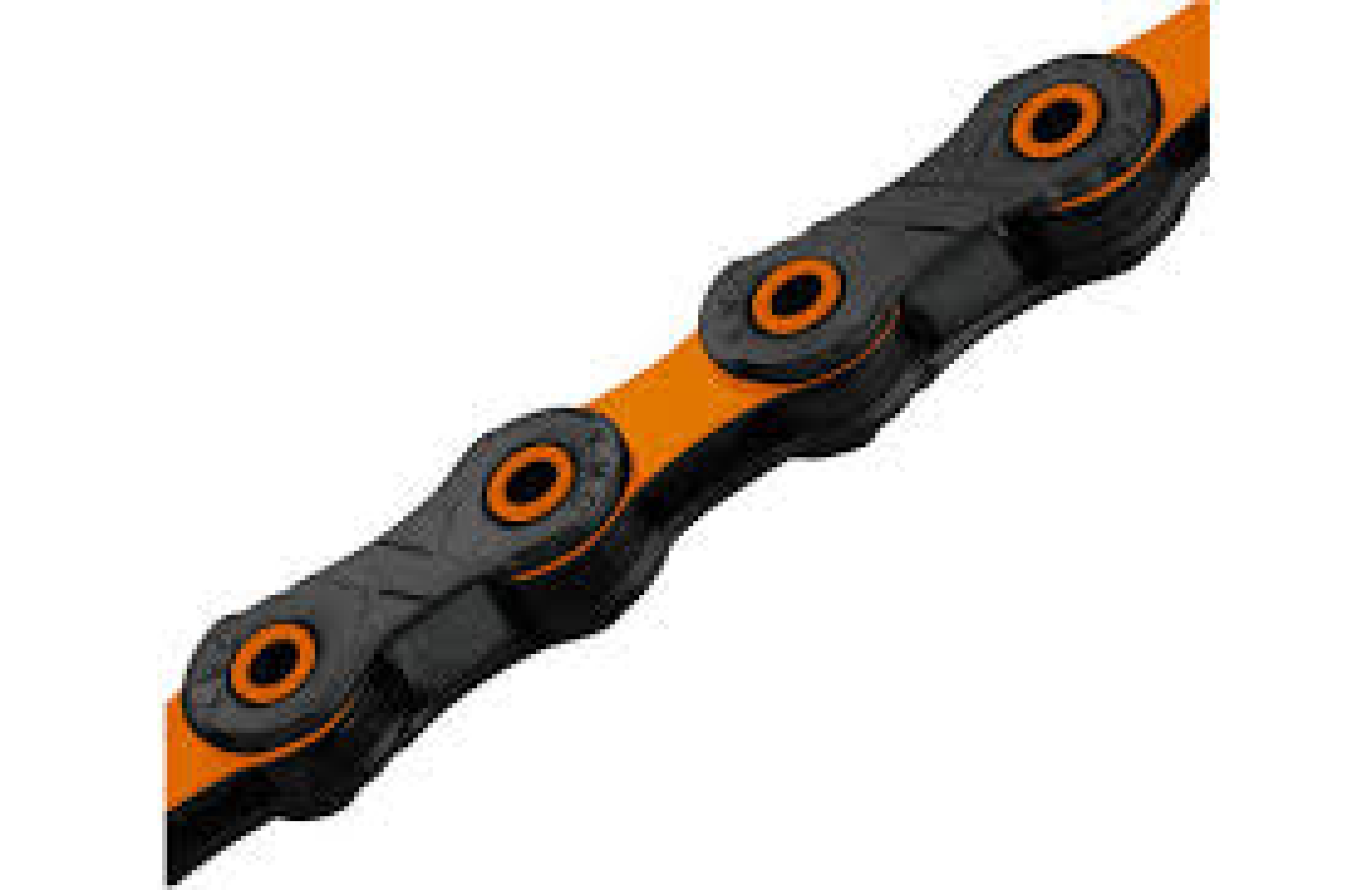 KMC Kette, X11 DLC, black/orange, 118 Glieder